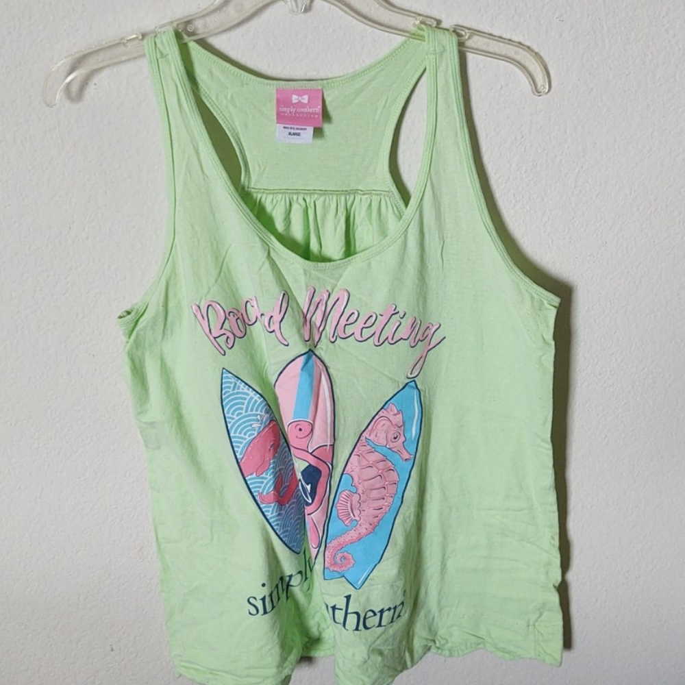 Simply Southern Board Meeting Tank Top